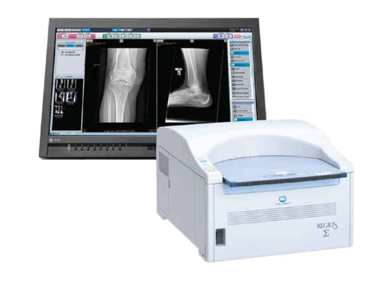 Konica Minolta REGIUS Sigma CR reader with ImagePilot