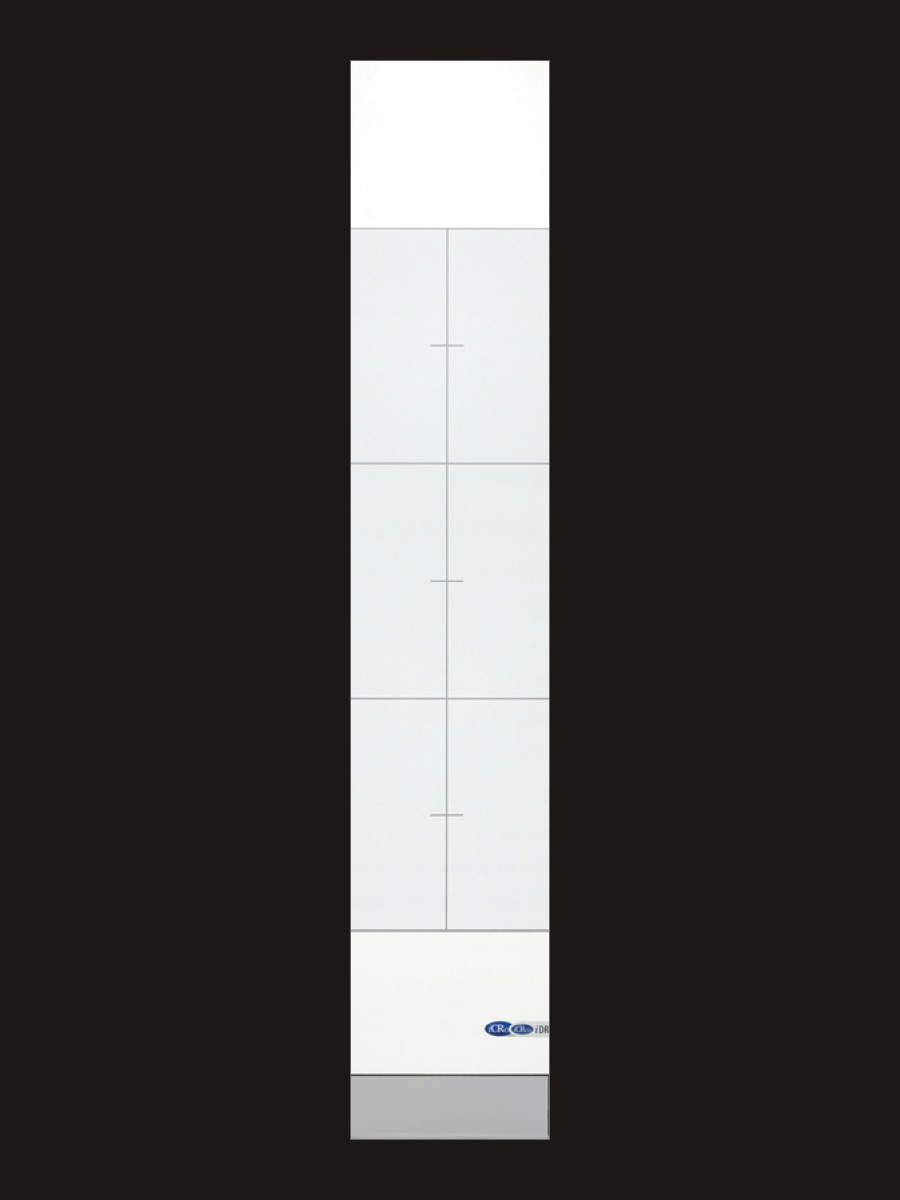 iCRco iDR-L long-length CR wall stand, front view